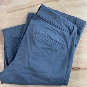 Old Navy, 6 long Boot Cut Gray Khaki